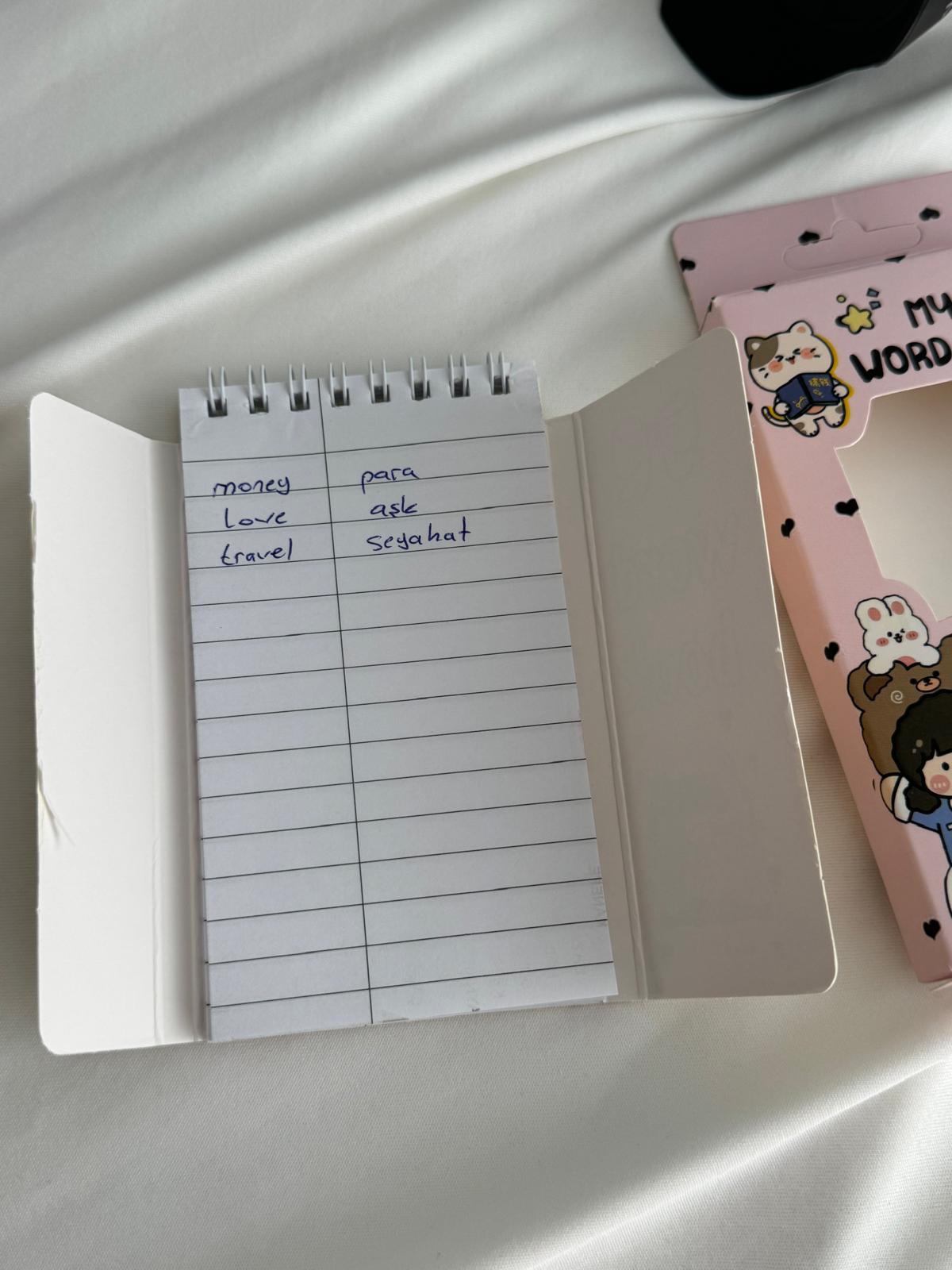 Ribbon Girl Word Book