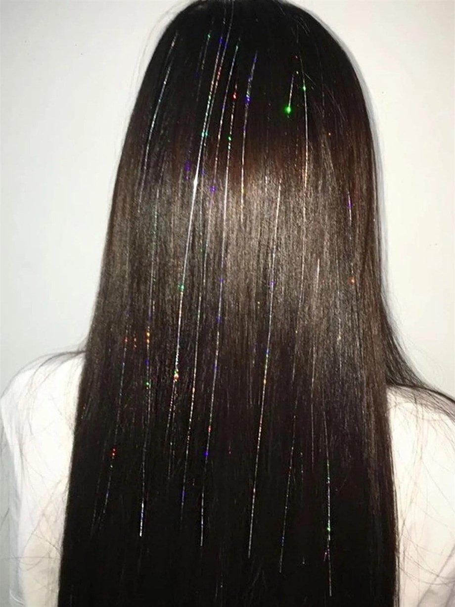 Saç Işıltısı Postiş 50 cm