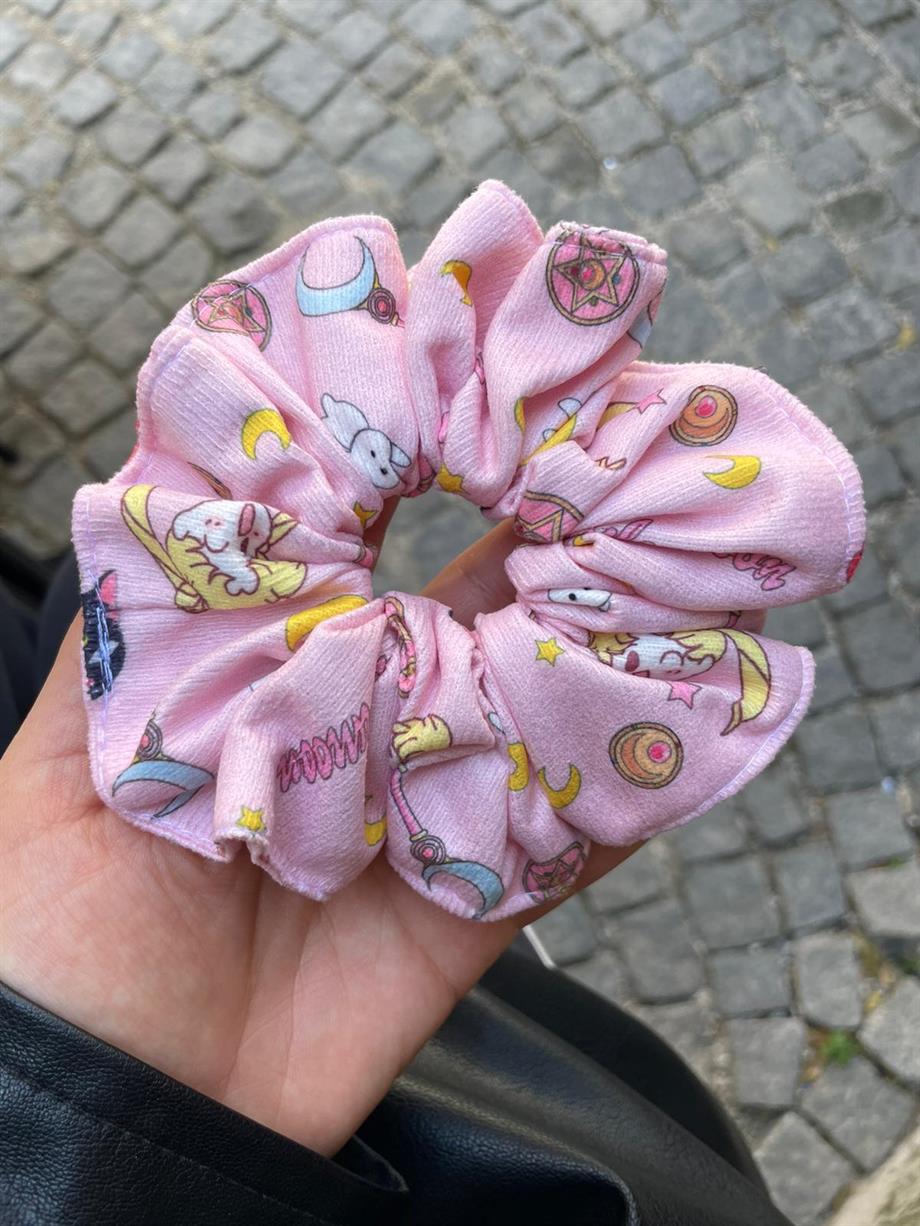 Sailor Moon Scrunchie Lastik Toka