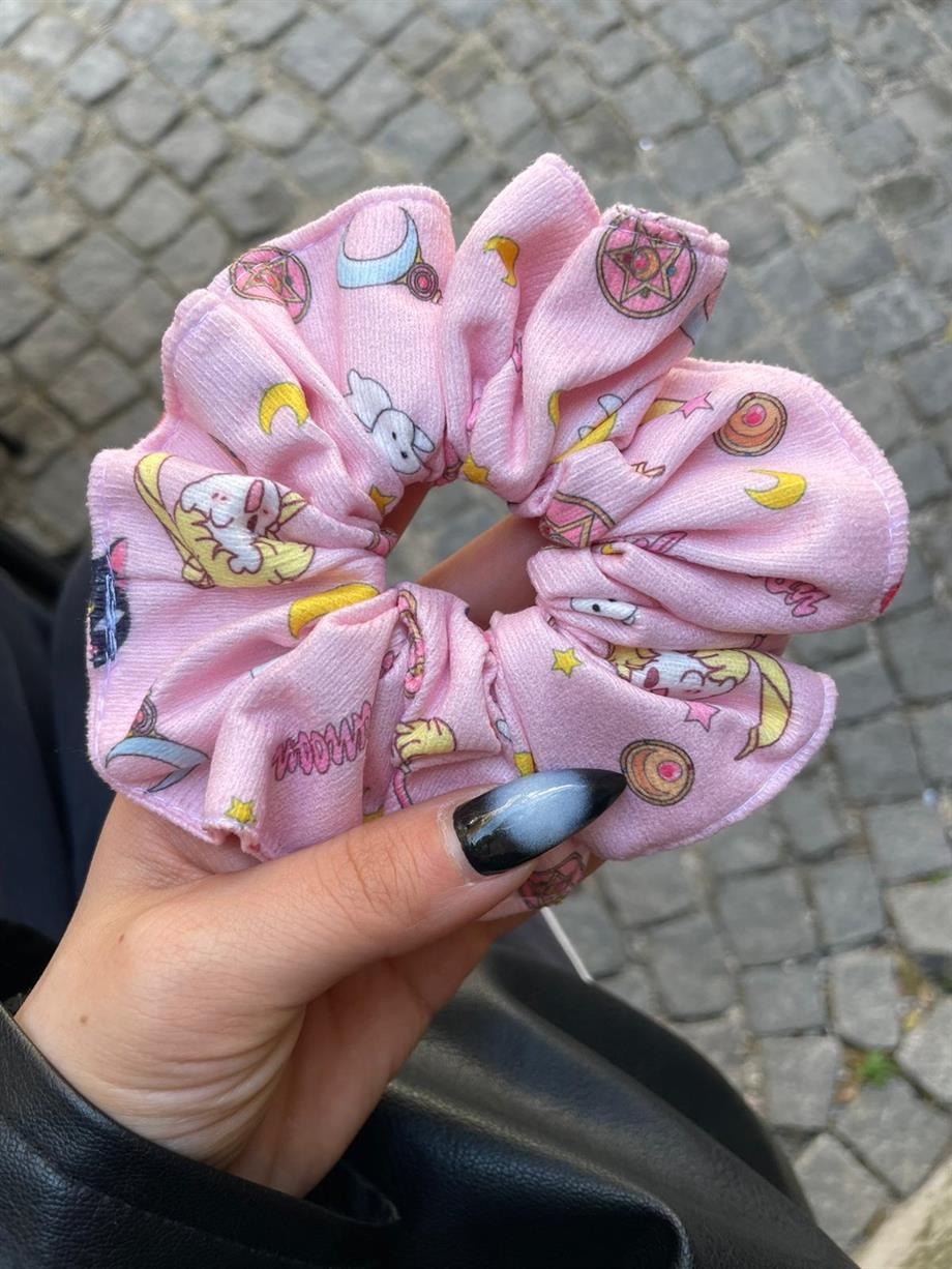 Sailor Moon Scrunchie Lastik Toka
