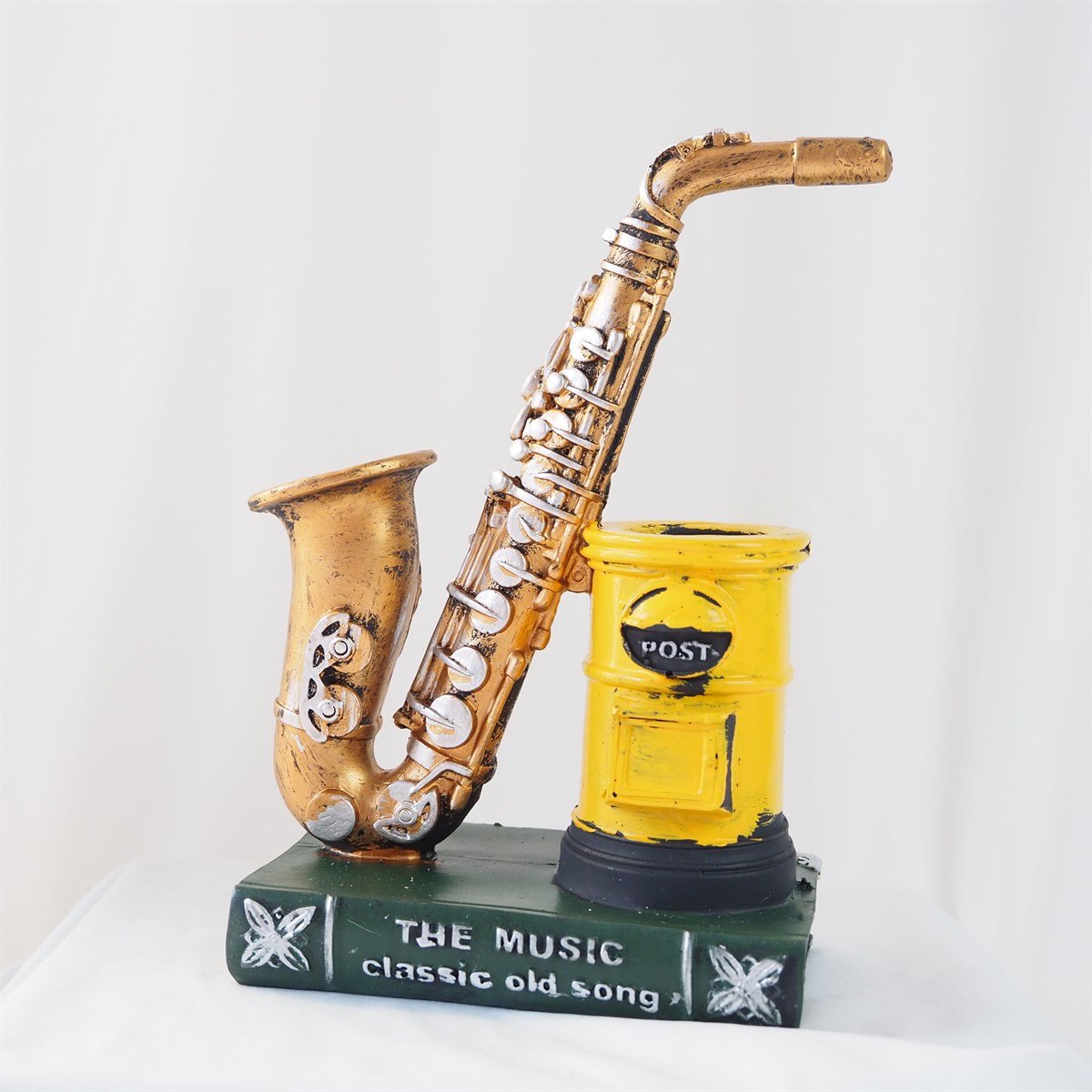 Saksafon Dekoratif Kalemlik