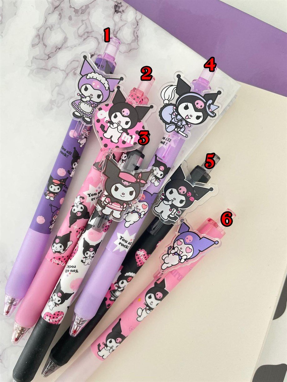 Sanrio Kuromi Tükenmez Kalem Seçenekleri