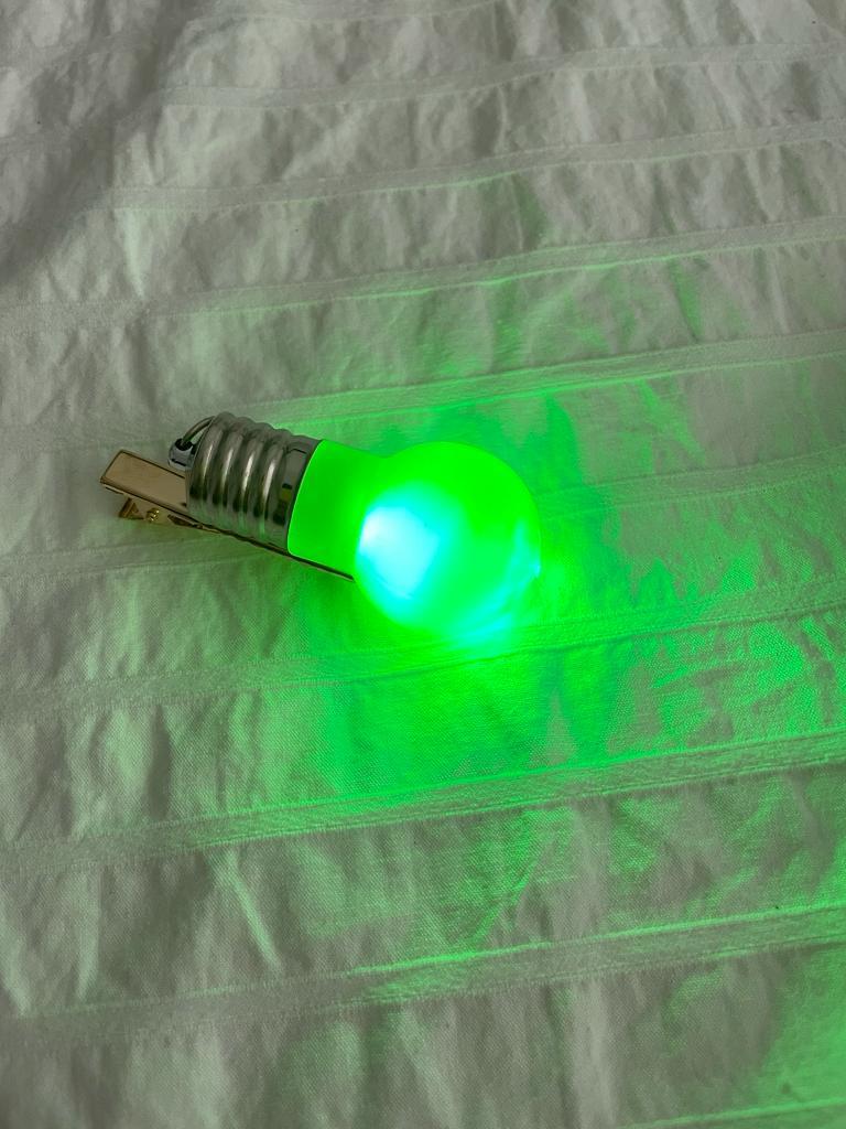 Sarı Ampül Pens Toka