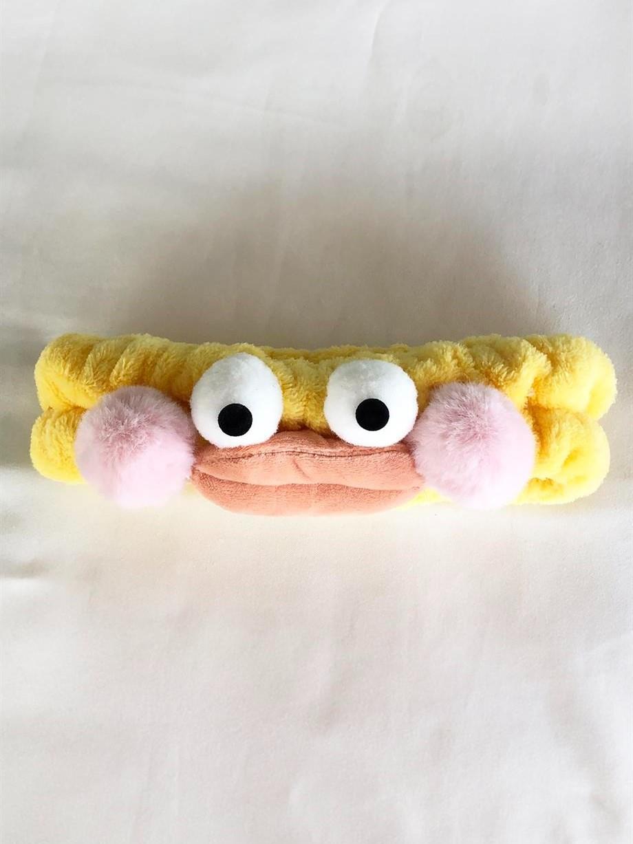 Sarı Ördek Peluş Saç Bandı