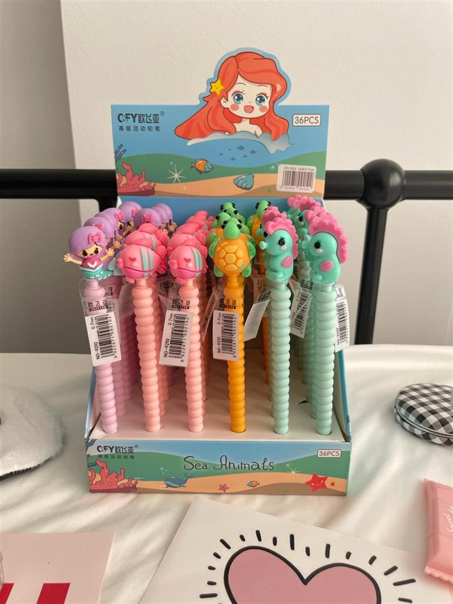 Sea Animals Versatil Kalem Renk Seçenekleri