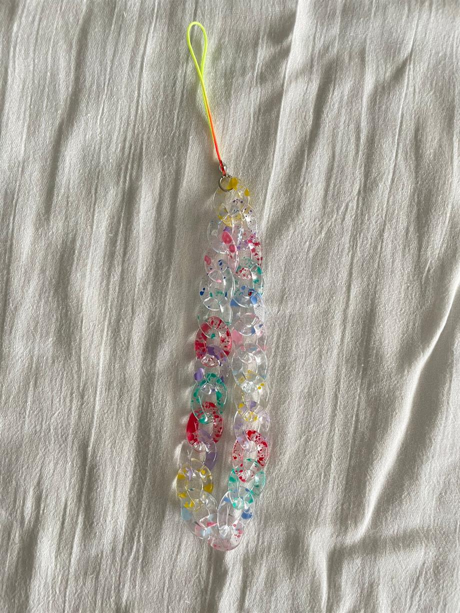 Şeffaf Renkli Akrilik Telefon ve Ajanda Askısı