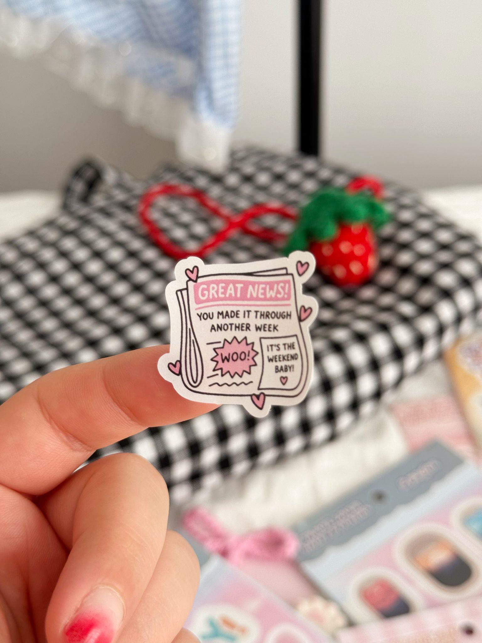 Self Care Sheet 2li Sayfa Sticker