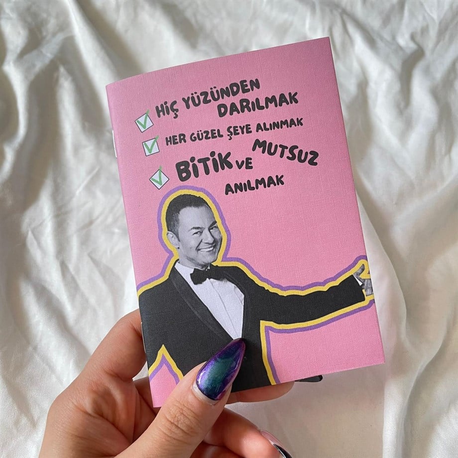 Serdar Ortaç Mesafe Mini Çizgisiz Defter