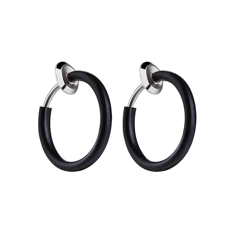 Sıkıltırmalı Halka Küpe I Fake Piercing
