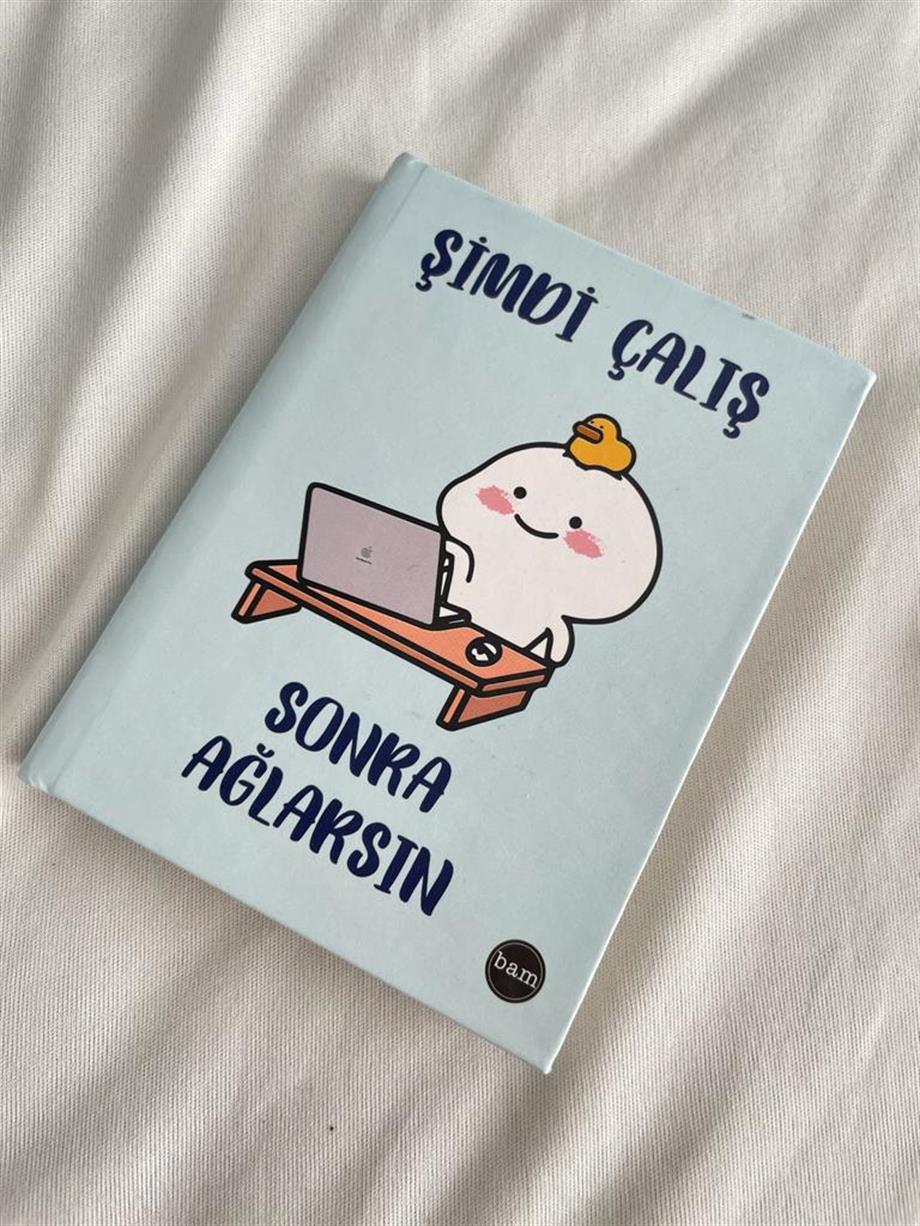 Şimdi Çalış Sonra Ağlarsın Sert Kapaklı Lastikli Mini Defter