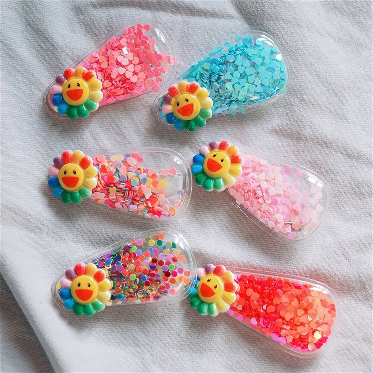 Simli Şeffaf Indie Kid Pens Toka