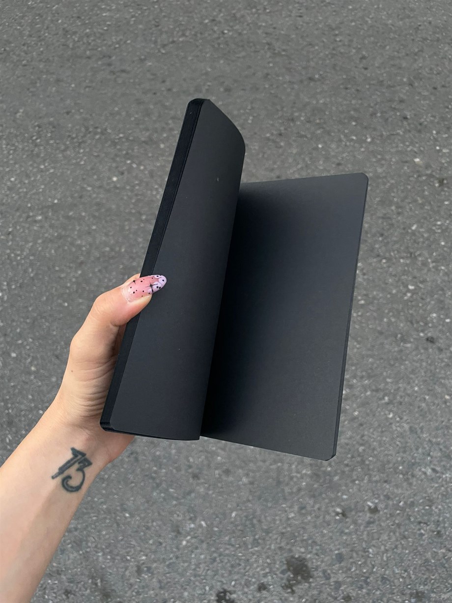 Siyah A5 NYC Defter