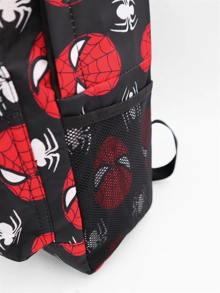 Siyah Örümcek Spiderman Sırt Çantası