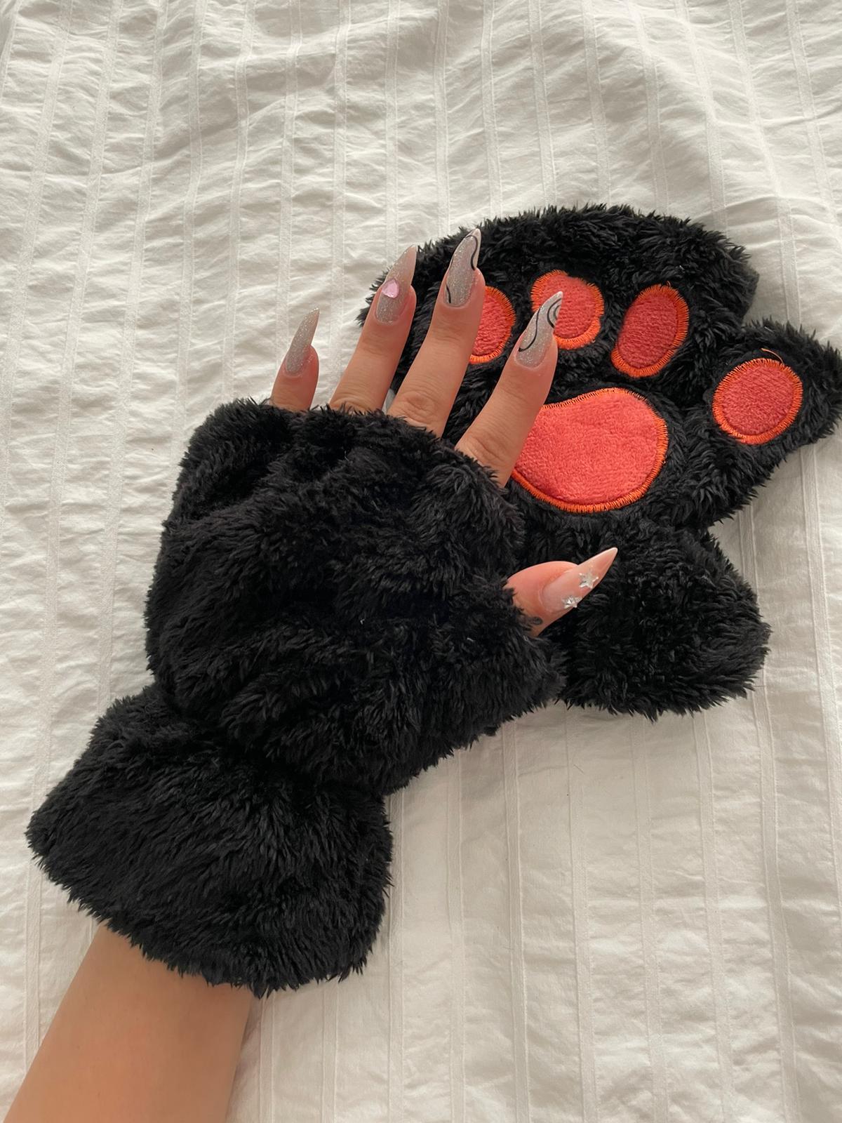 Siyah Yummy Soft Pati Eldiven