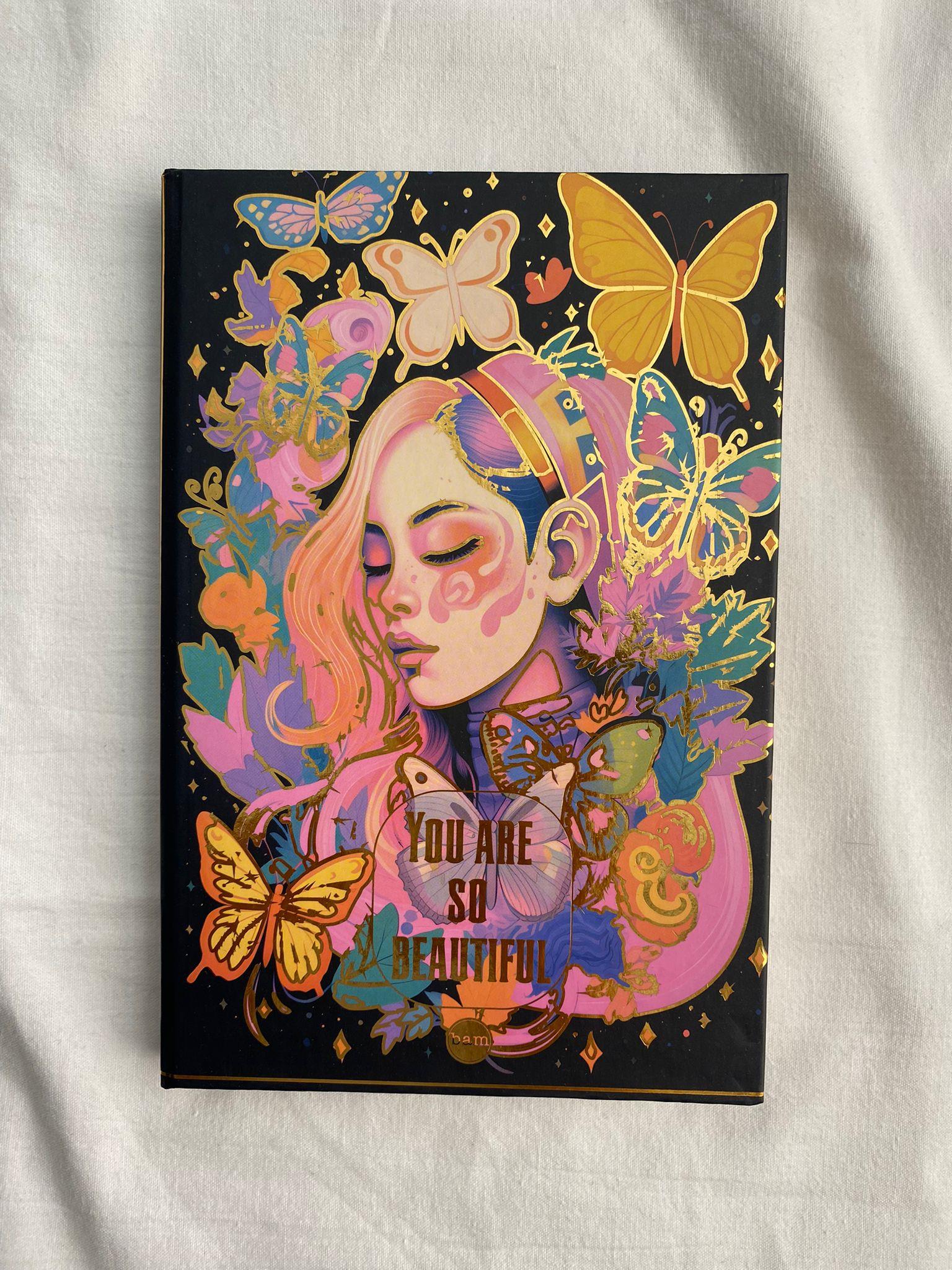 So Beautiful Lastikli Sert Kapak Defter