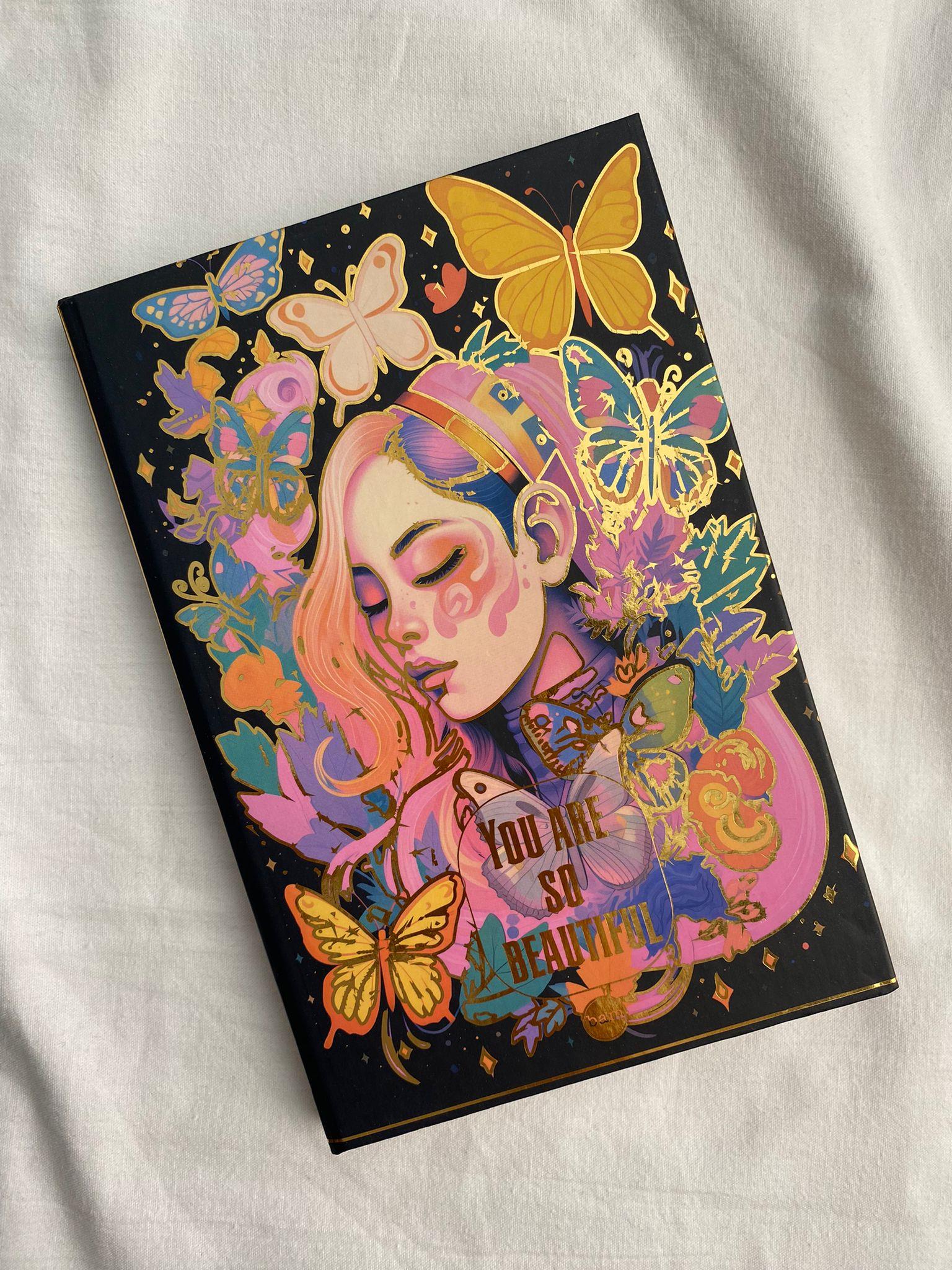 So Beautiful Lastikli Sert Kapak Defter