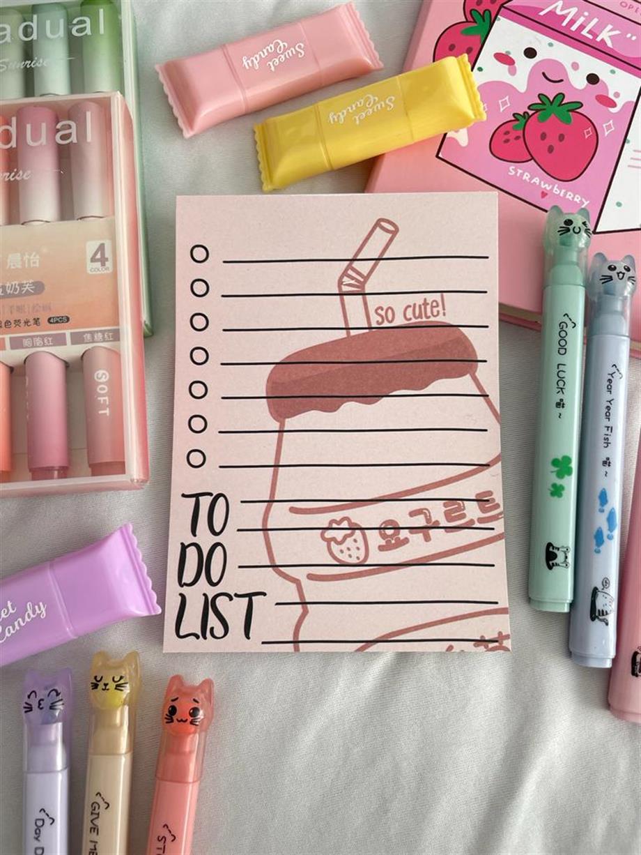 So Cute Milk To Do List