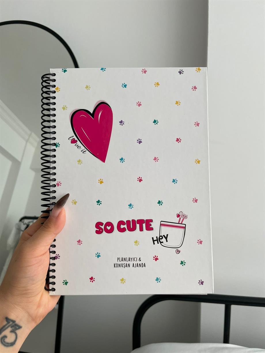 So Cute Motivasyon Planlayıcı Ajanda