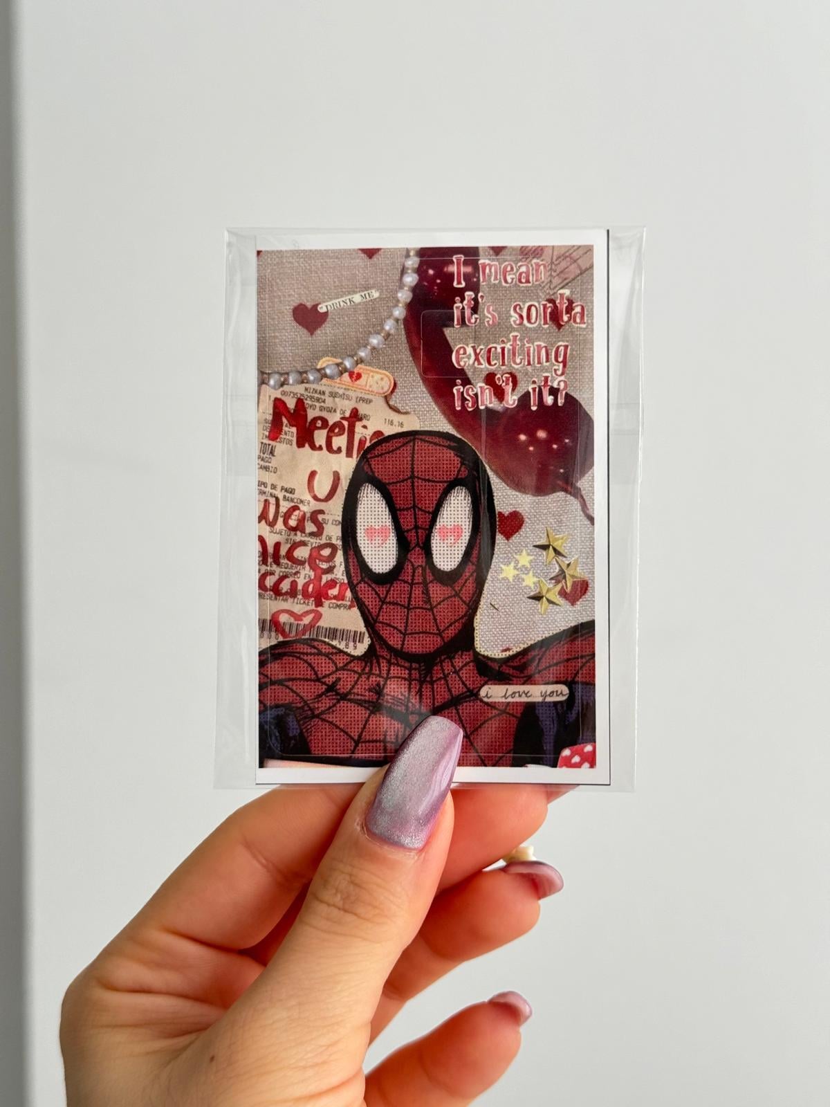 Spider Man Aesthetic Kart Kaplama Sticker