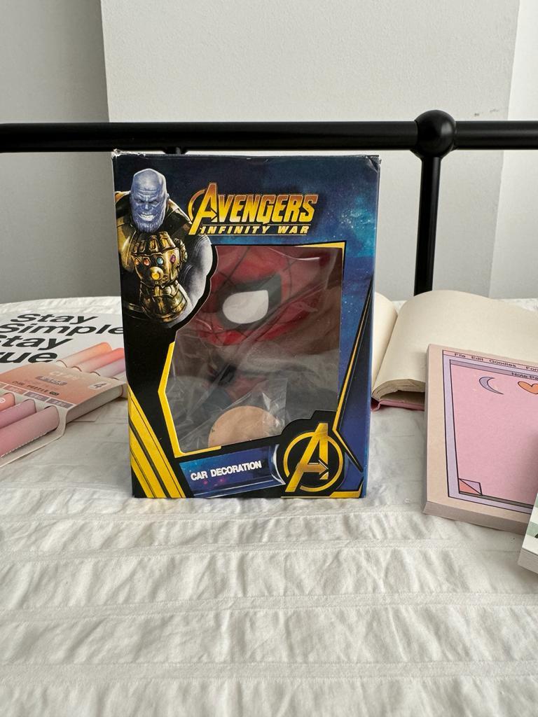 Spiderman Kafa Sallayan Telefon Tutucu Figür