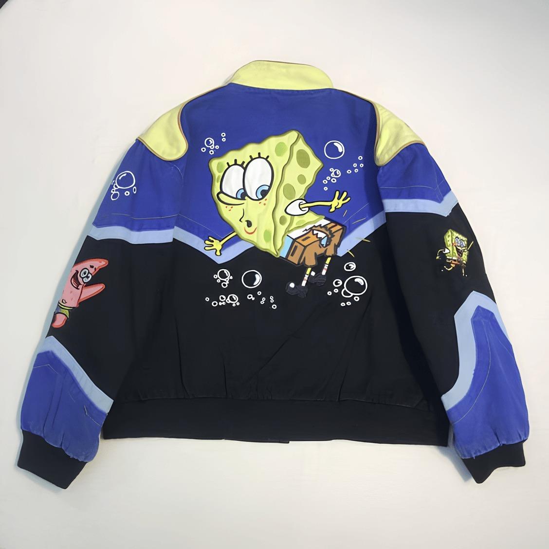 Sponge Bob Detail Bomber Oversize Ceket