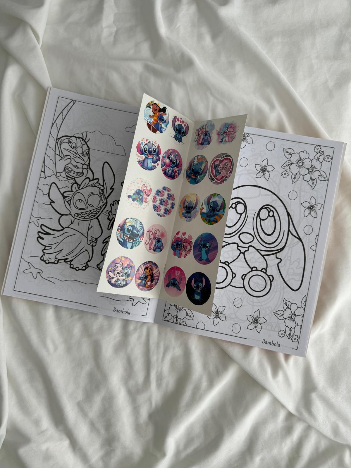 Stiç Boyama Kitabı Sticker Hediyeli