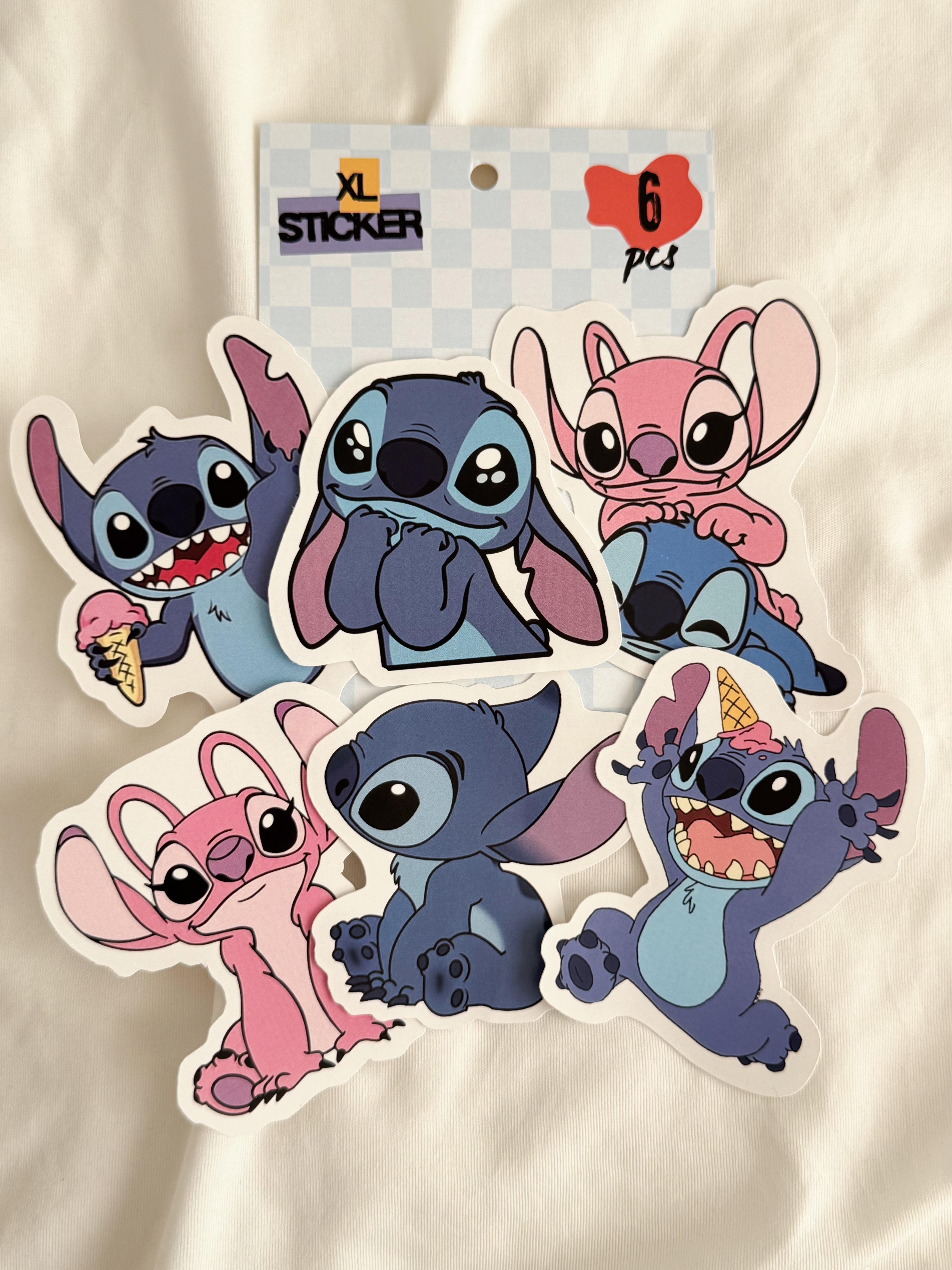 Stitch 6 Parça XL Sticker