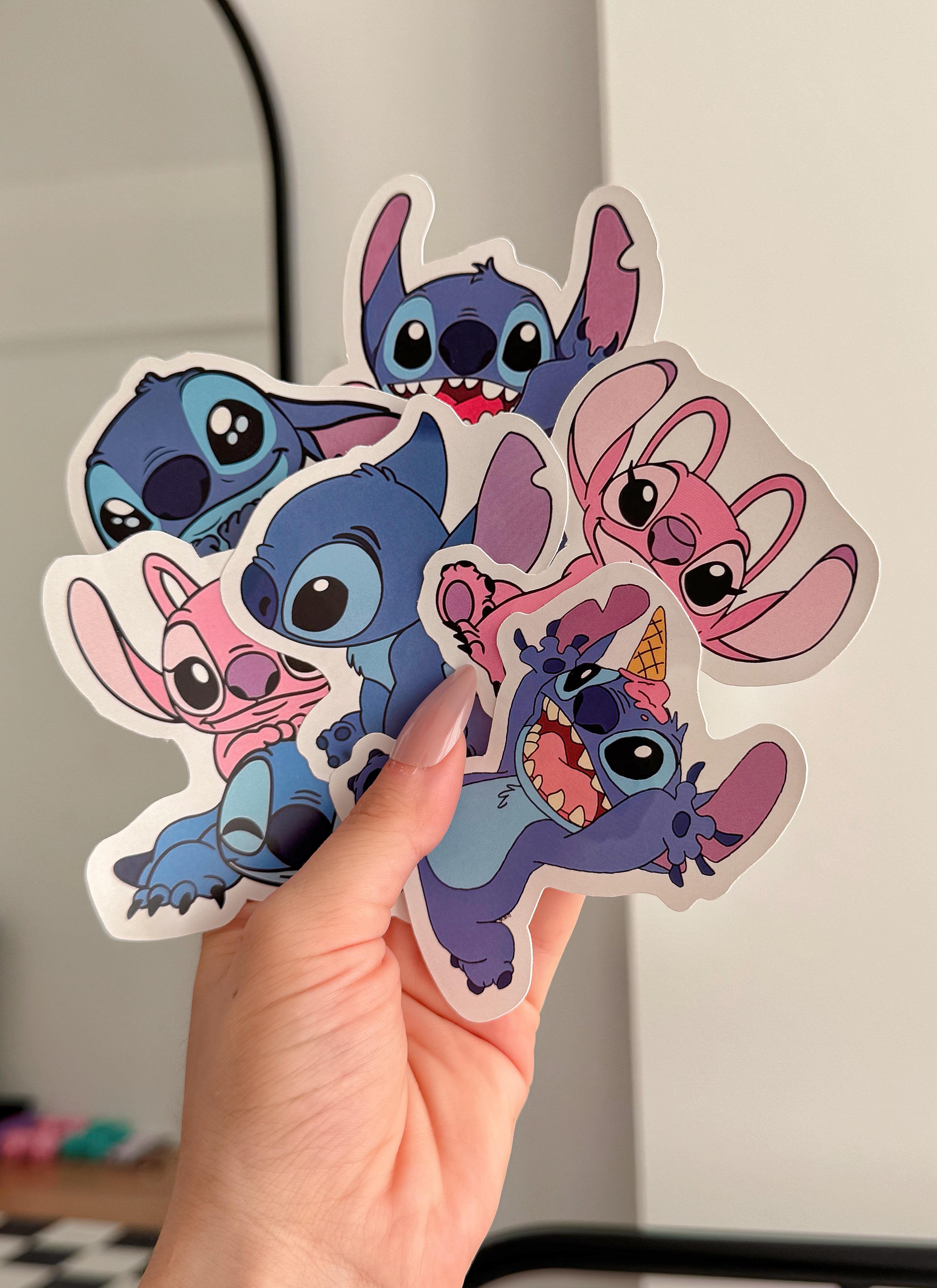 Stitch 6 Parça XL Sticker