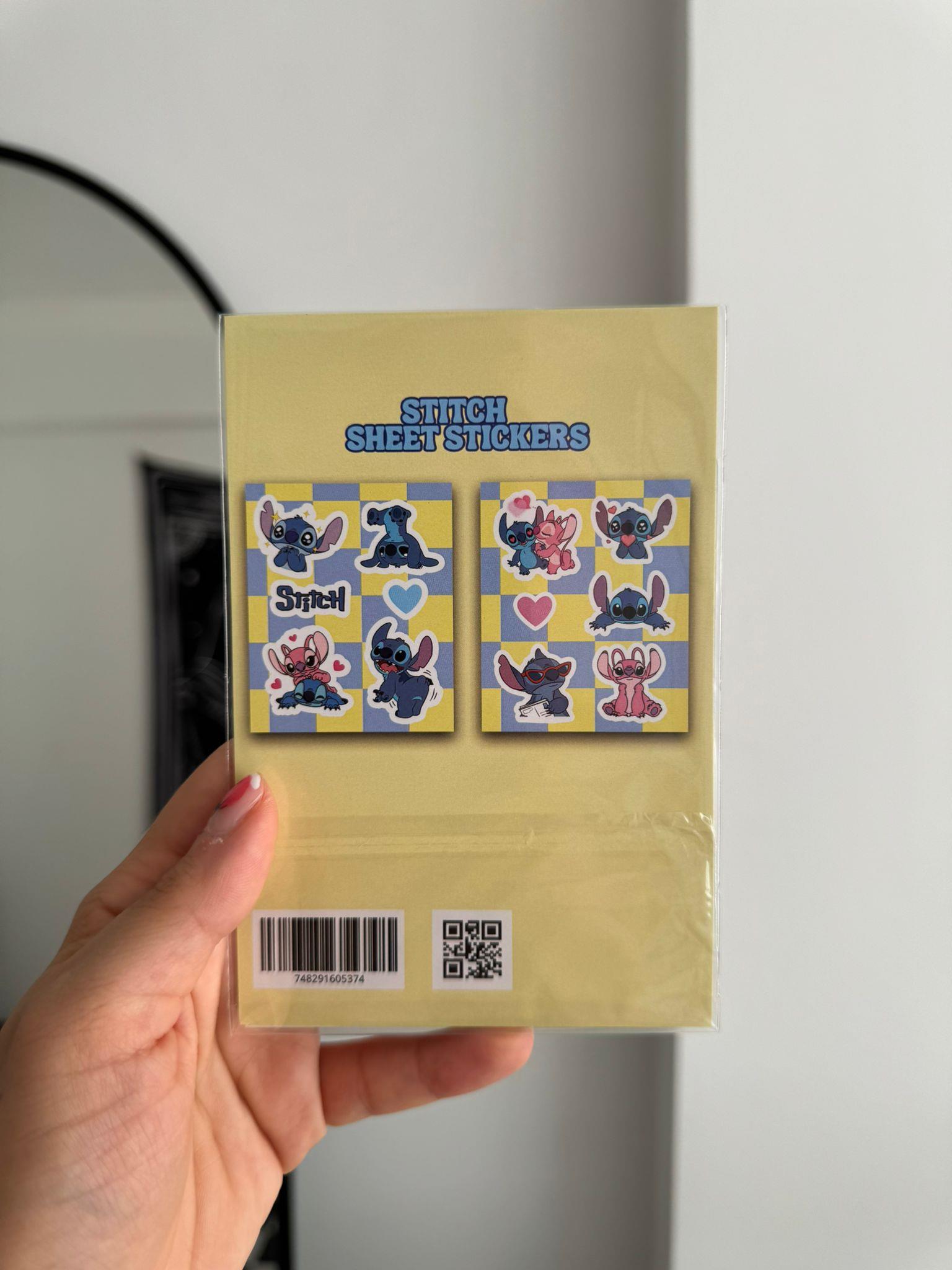 Stitch Sheet 2li Sayfa Sticker