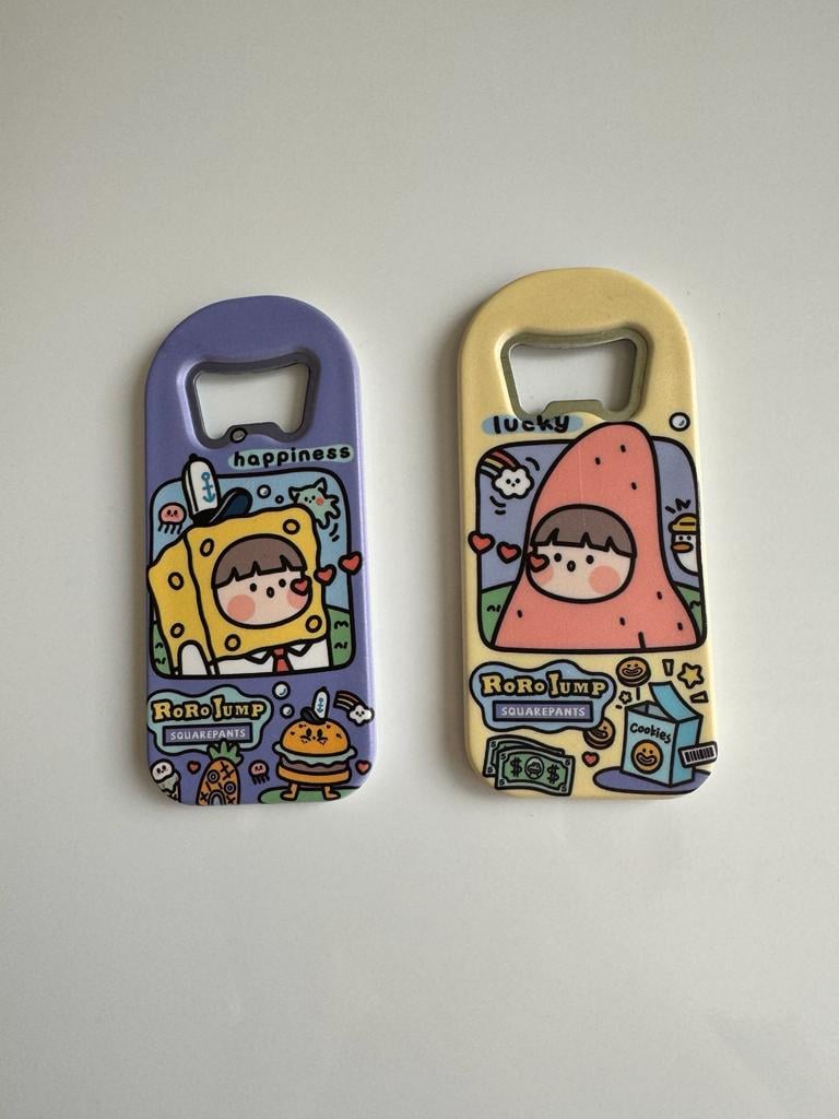 Sungerbob Patrick 2li Magnetli Kapak Açacağı