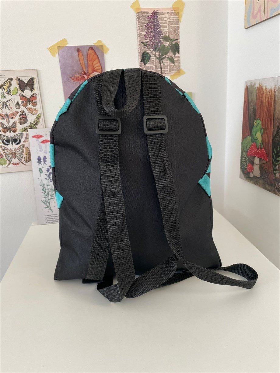 Tanjiro Damalı Sırt Çantası