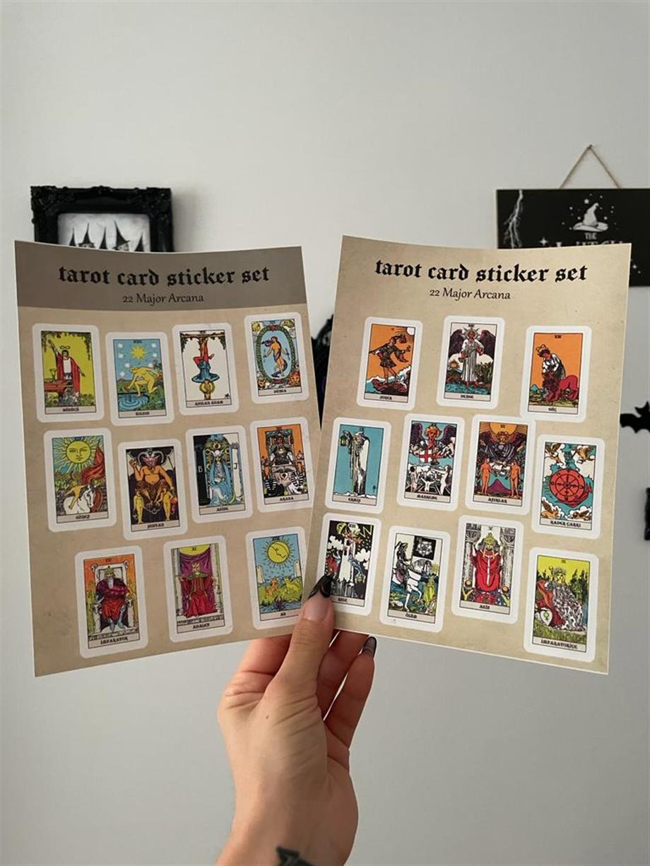 Tarot Kart Sticker Set 2