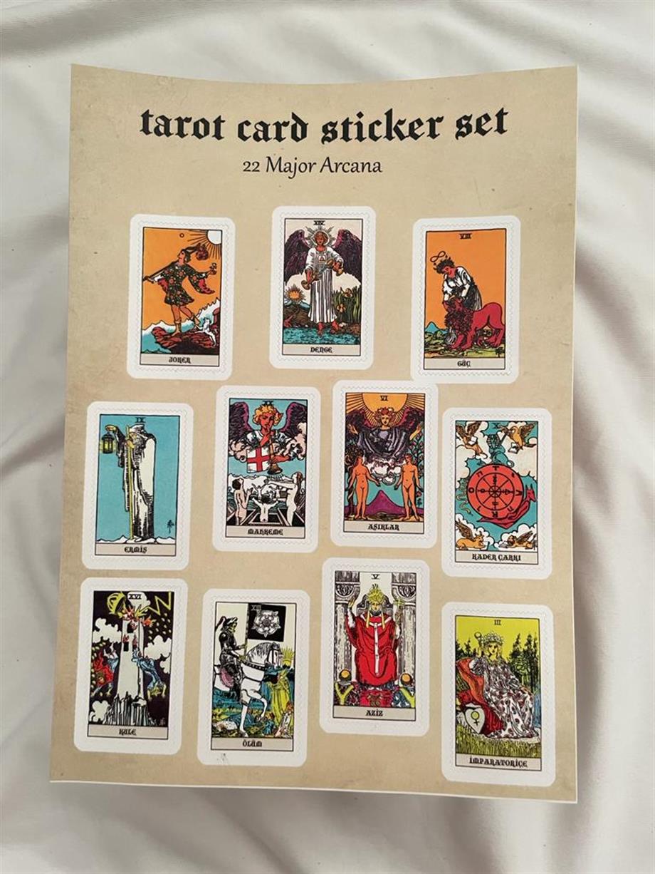 Tarot Kart Sticker Set 2