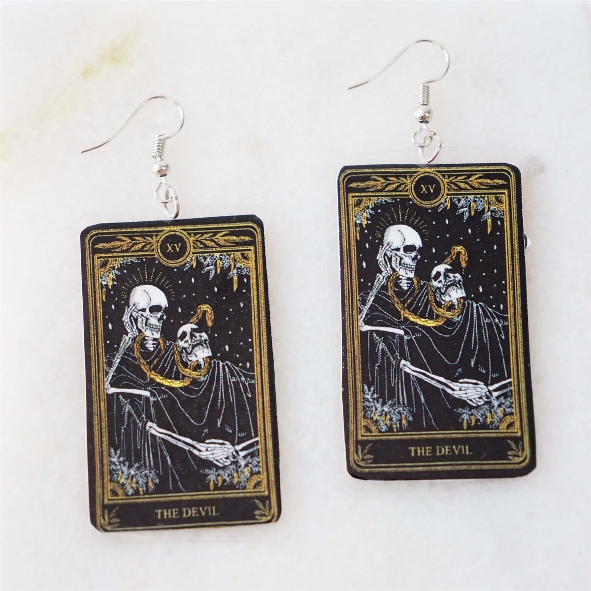 Tarot The Devil Küpe
