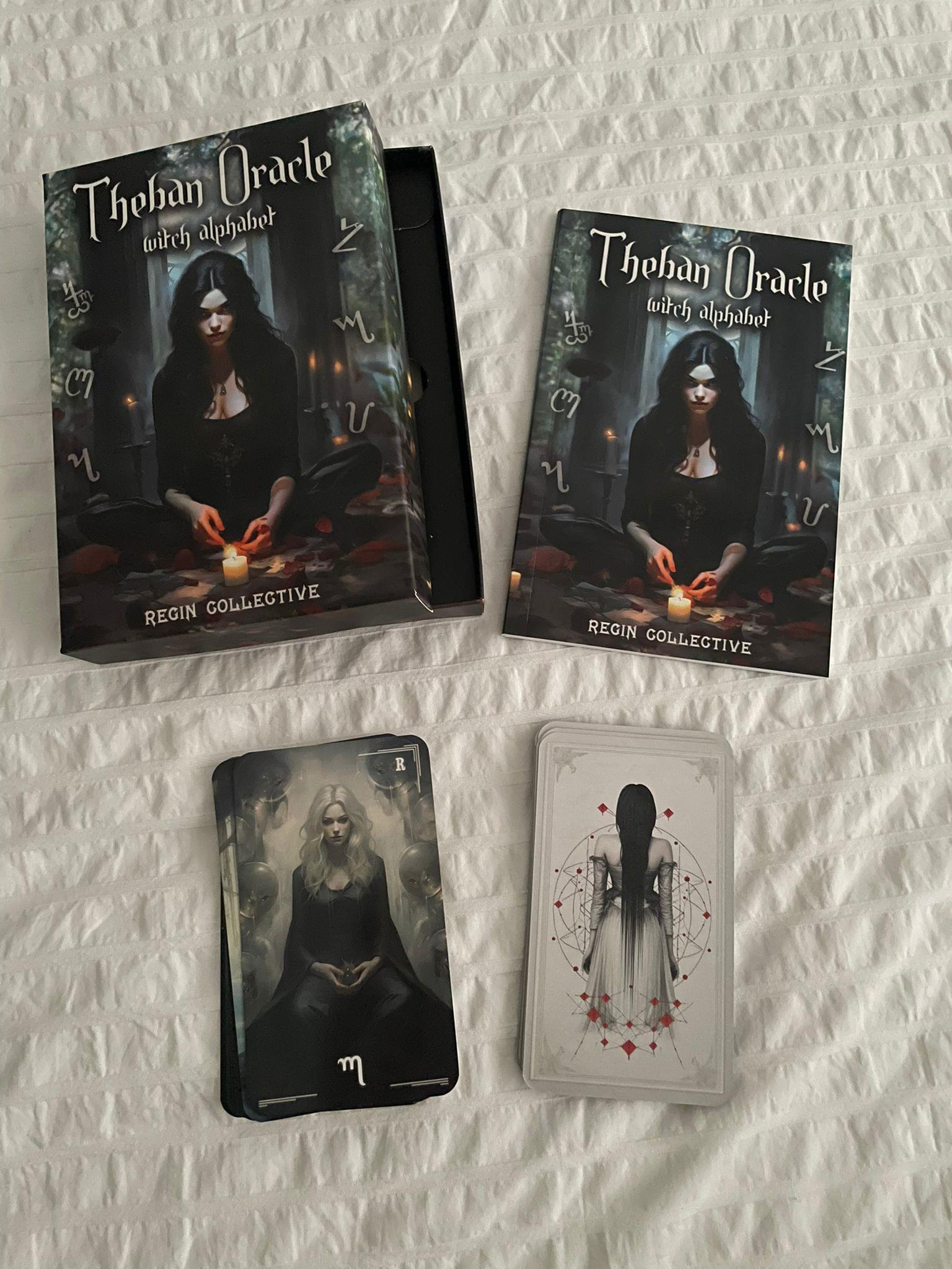 Theban Oracle Witch Alphabet I Cadı Alfabesi ve Kehanet Kartları