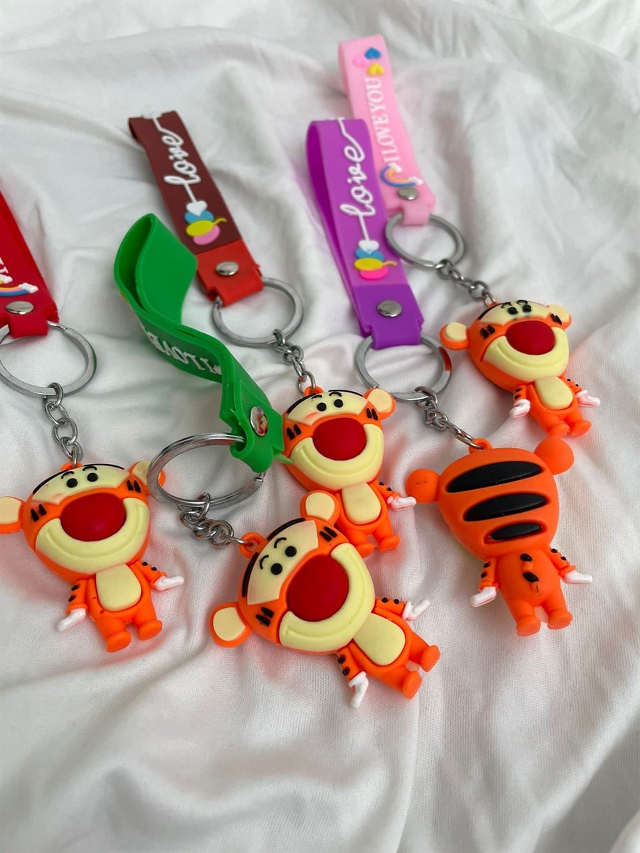Tiger Silikon Anahtarlık