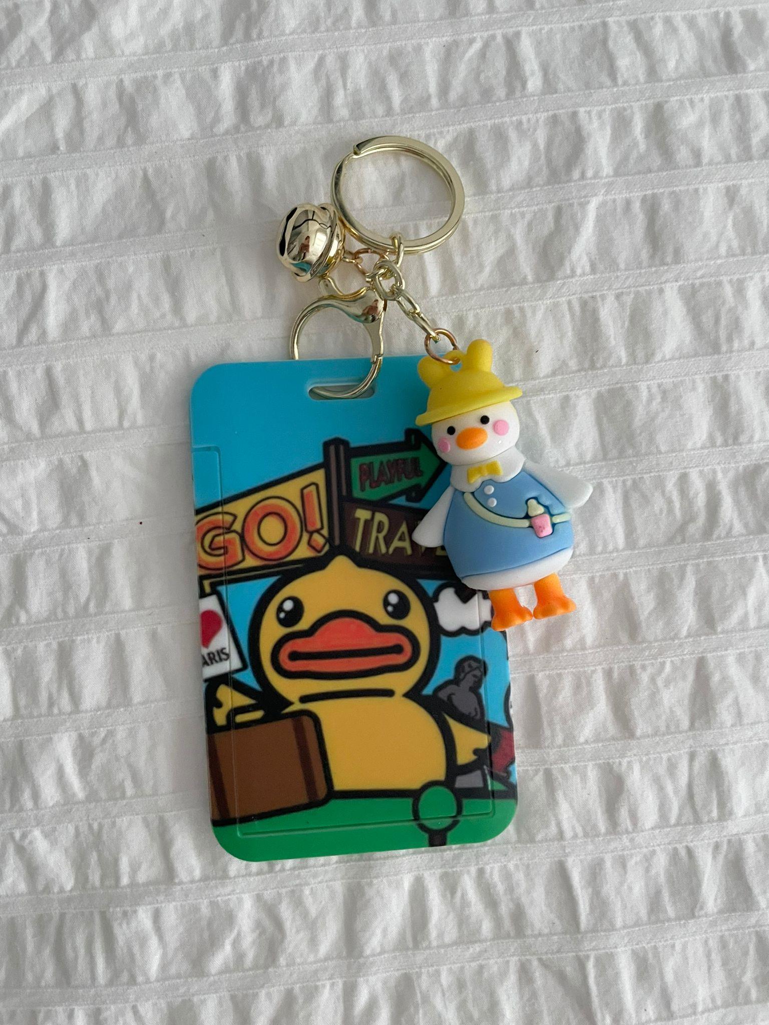Travel Duck Kartlık Bölmeli Anahtarlık