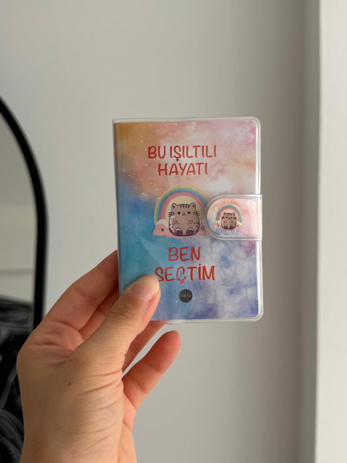 Türkçe Motto Pvc Kapak Defter