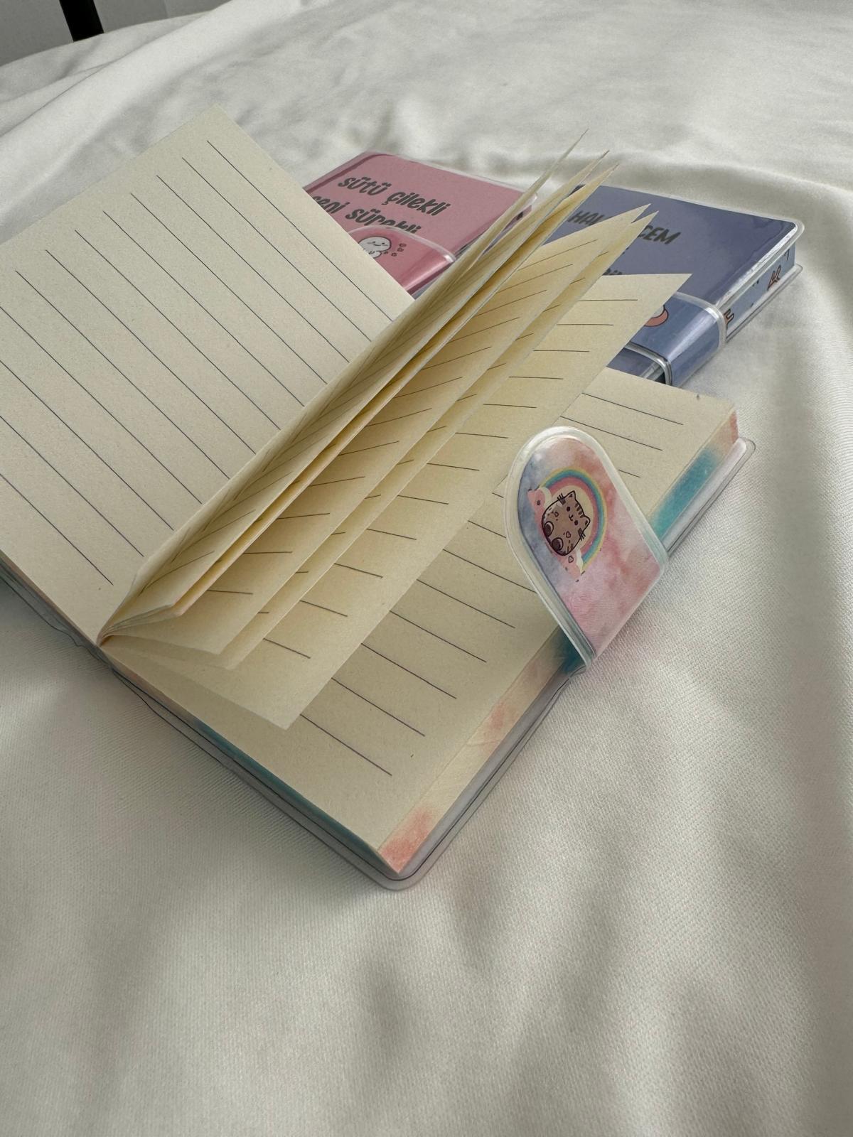 Türkçe Motto Pvc Kapak Defter