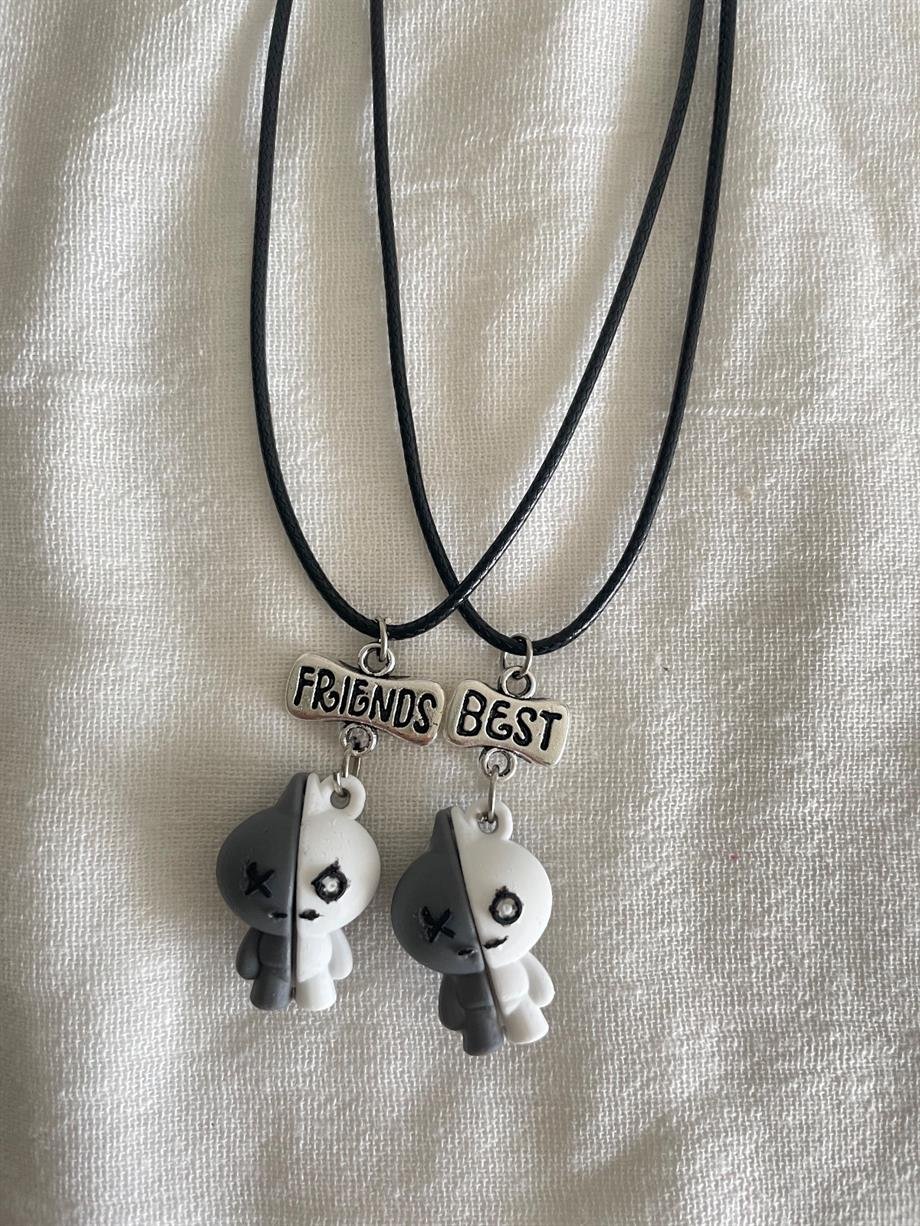 Van BFF İkili Çift Kolyesi