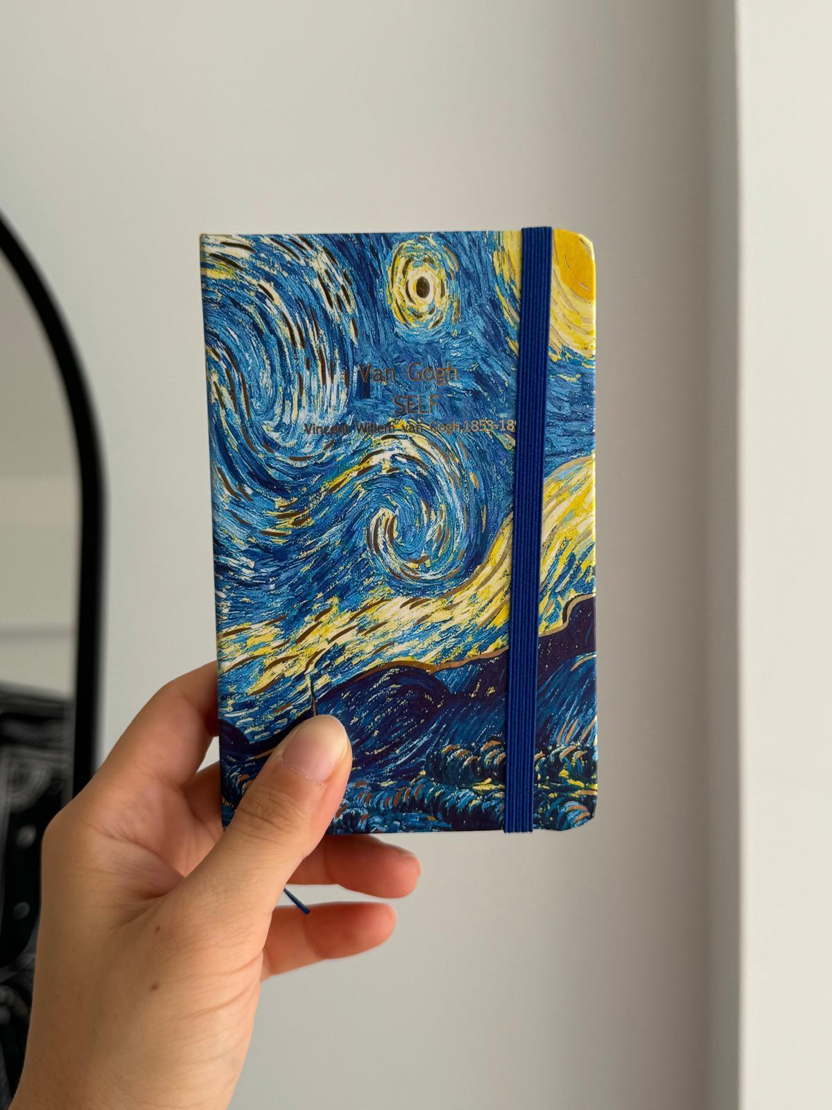 Van Gogh Lastikli Not Defter