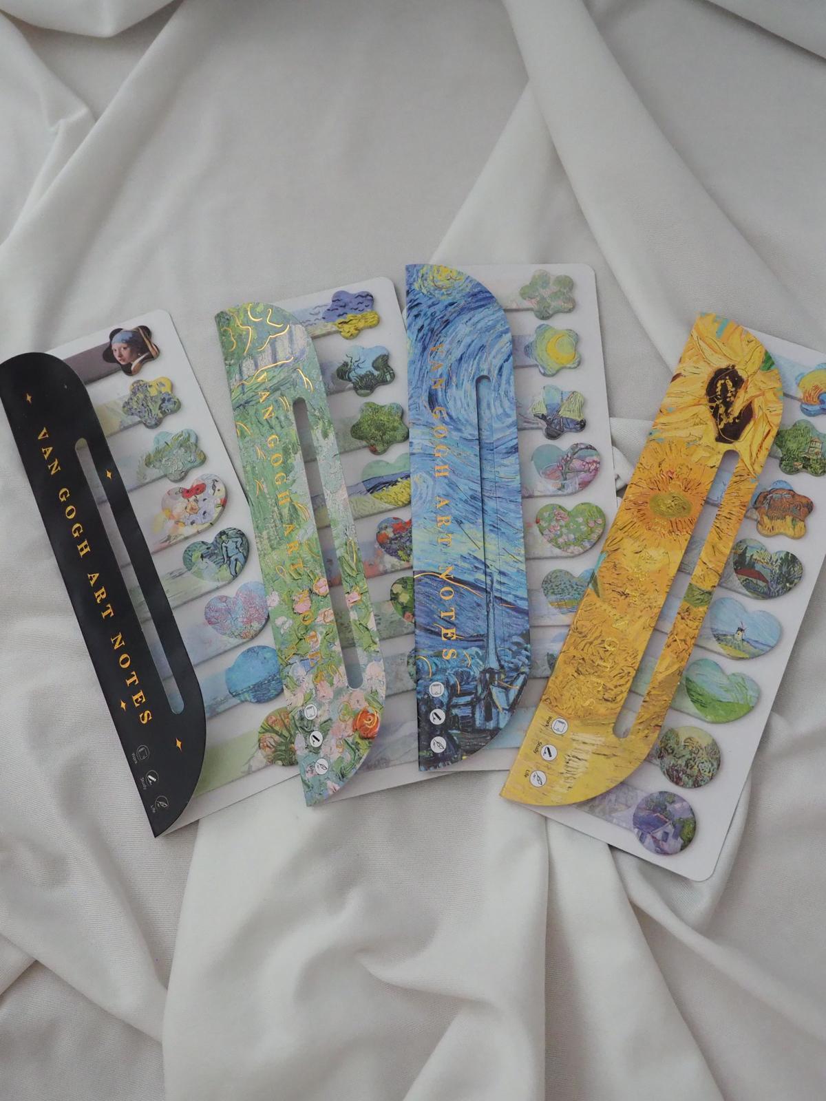 Van Gogh Sticky Not Post It Set 4lü Set