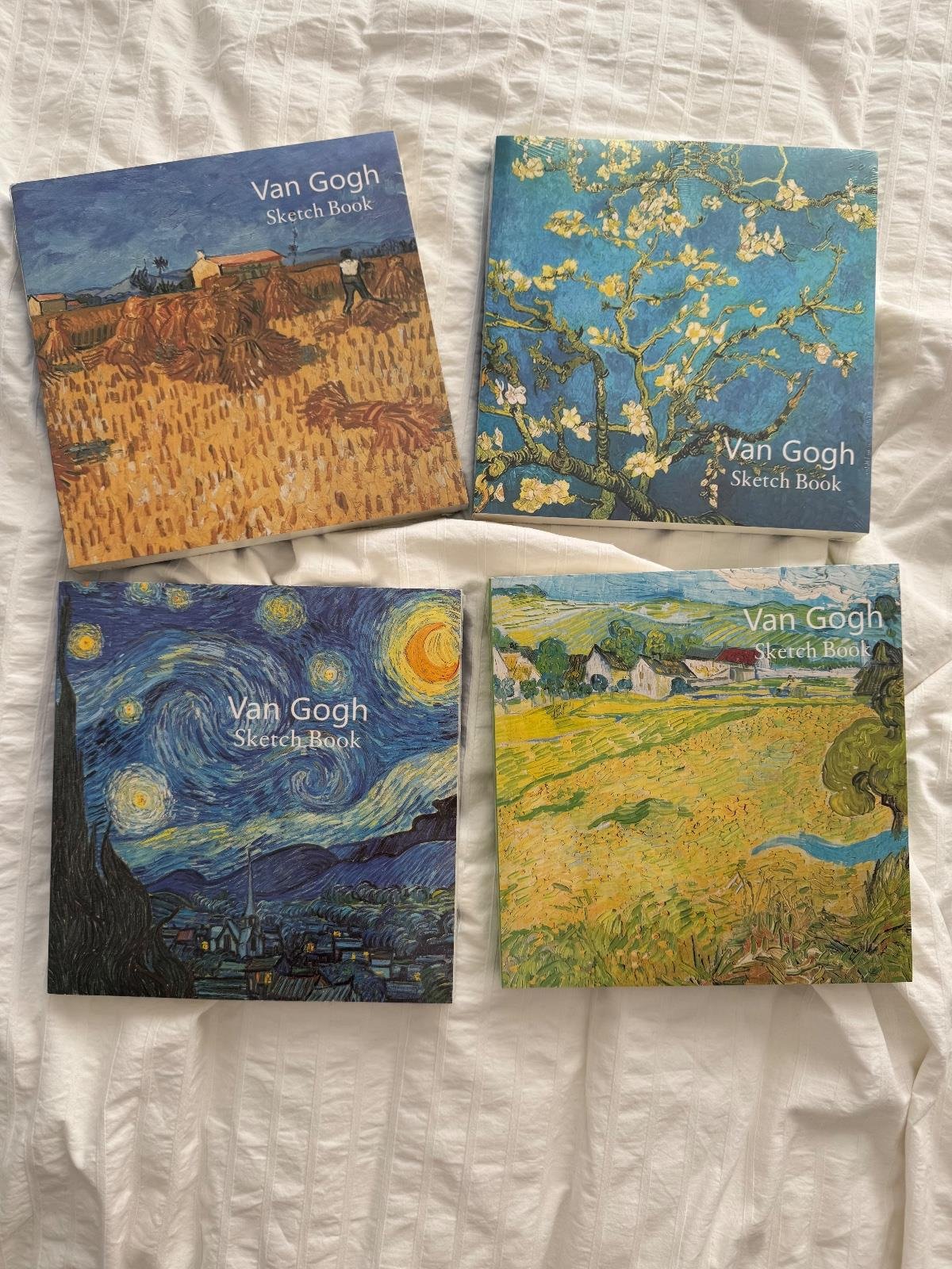 Van Gogh Tasarımlı Sketch Book Badem Ağacı