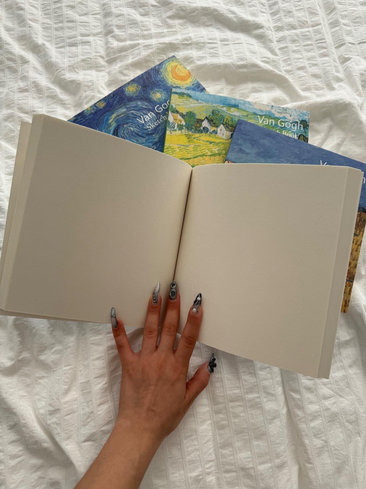 Van Gogh Tasarımlı Sketch Book Badem Ağacı