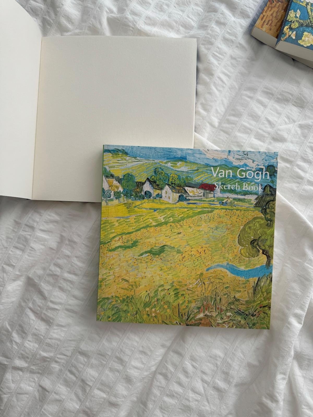 Van Gogh Tasarımlı Sketch Book Tarlalar