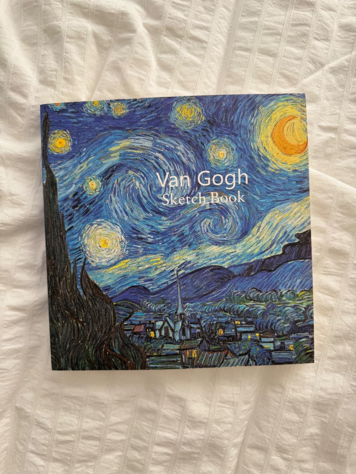 Van Gogh Tasarımlı Sketch Book Yıldızlı Gece