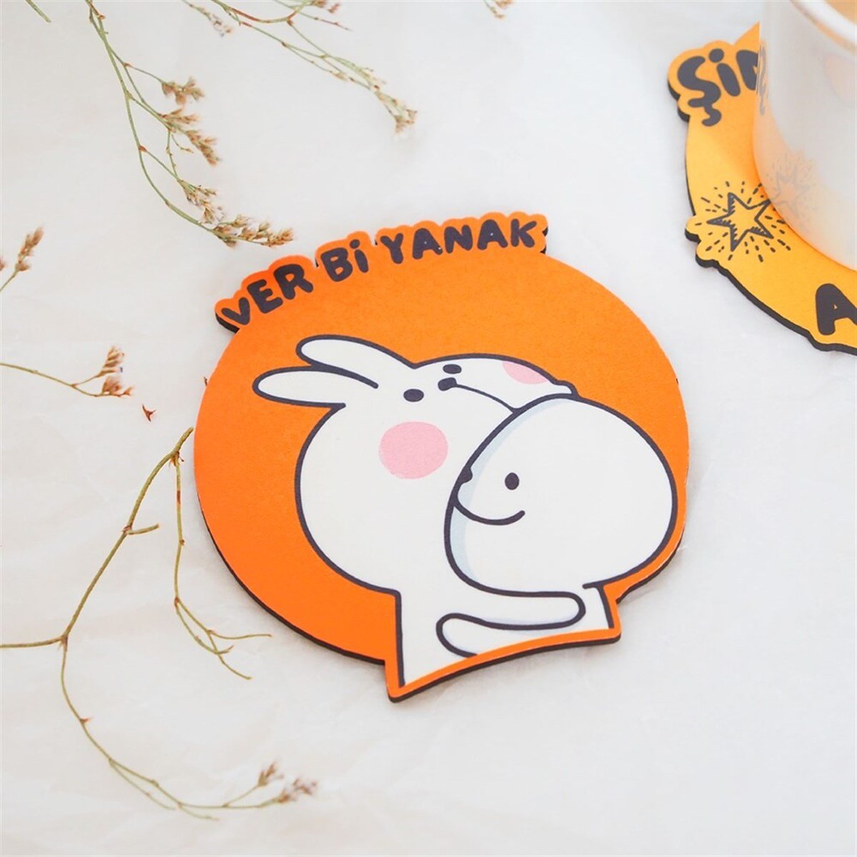 Ver Bi Yanak Bardak Altlığı