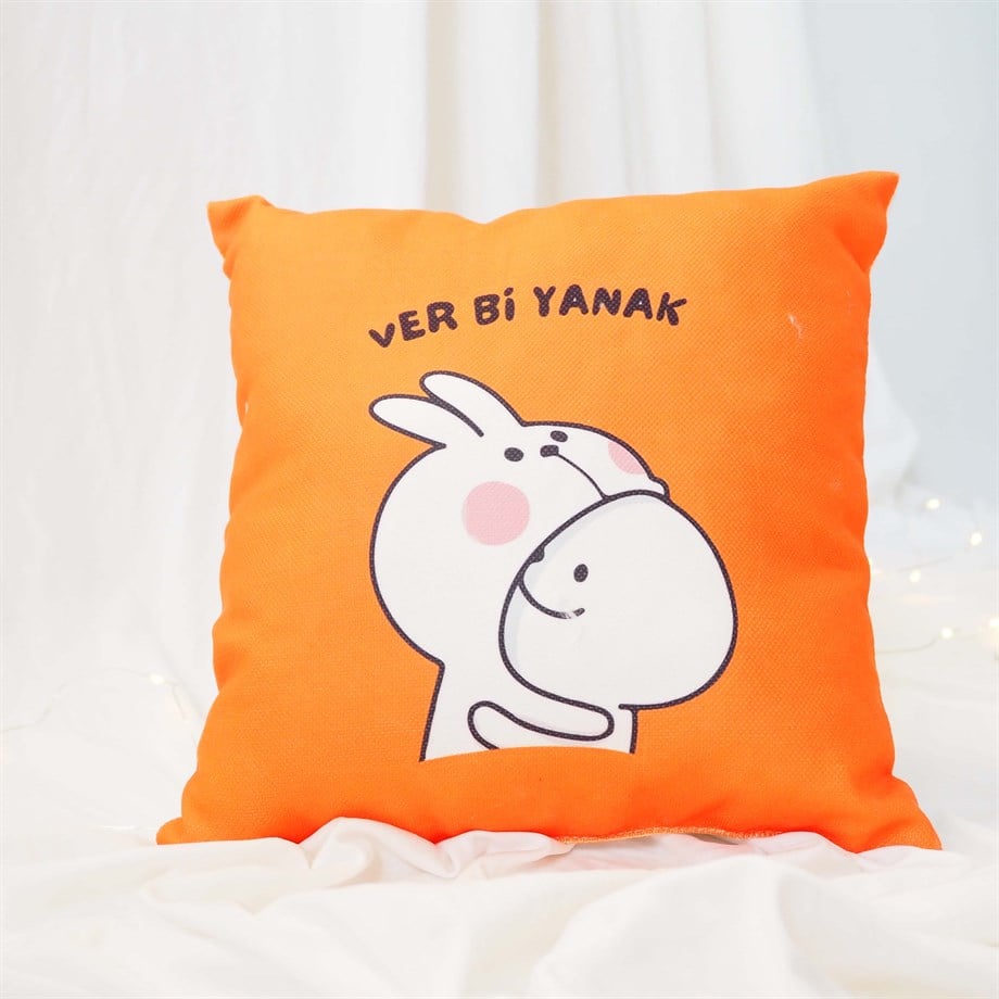 Ver Bi Yanak Kare Yastık