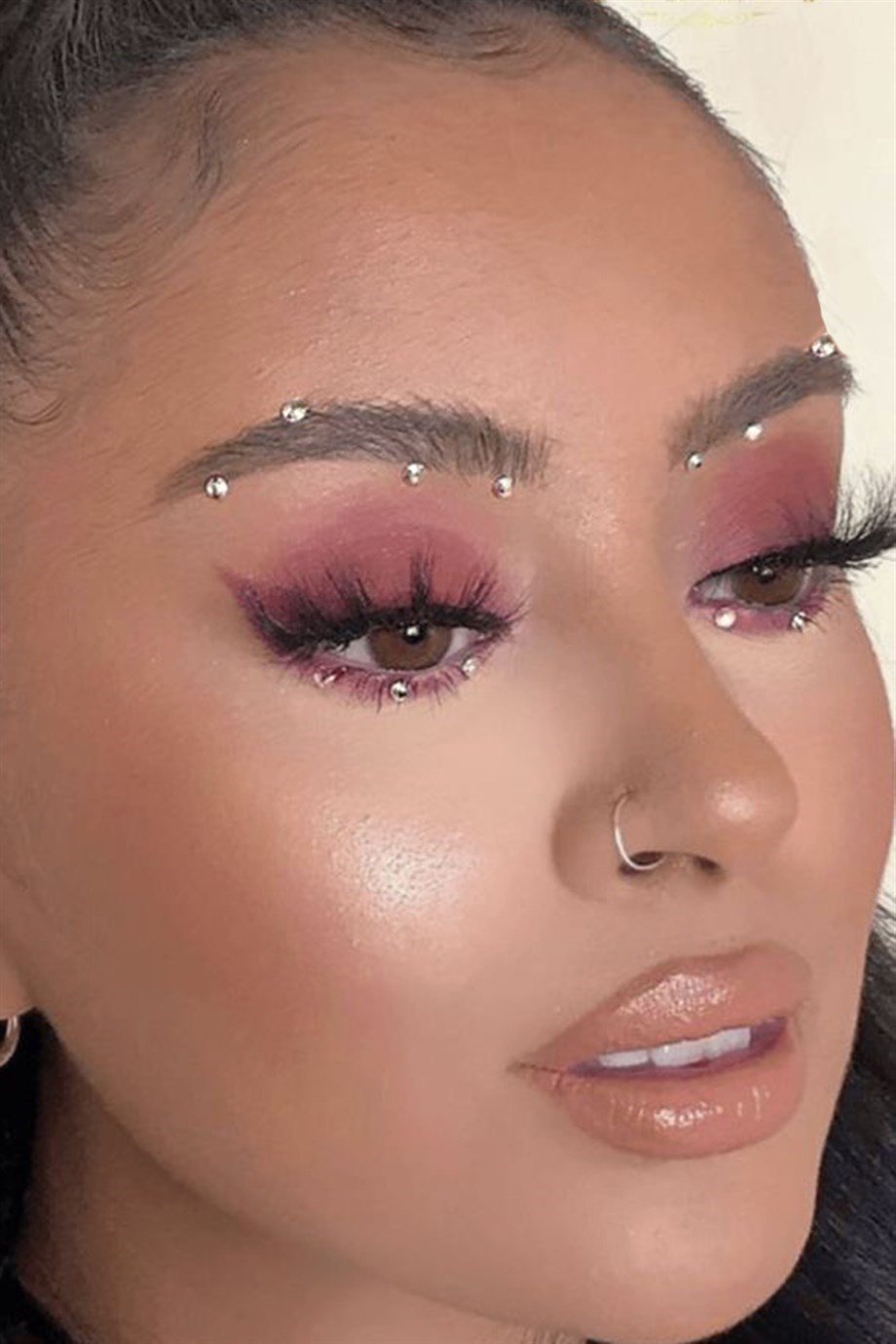 Vucüt ve Yüz Maktaj Taşı Yapışkanlı Tırnak Süsleme ve Göz Süsleme Taşları