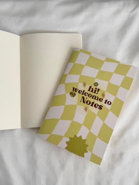 Welcome To Mini Çizgisiz Defter